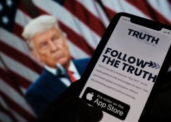 Trump's DJT stock falls days After Going Public, According to Truth Social