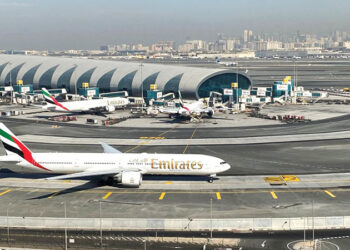 An Important Factor in the Economy of the Emirates is Dubai International Airport.