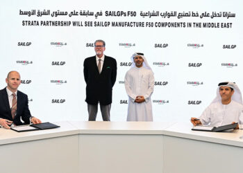 Strata and SailGP will Produce F50 Components in Abu Dhabi