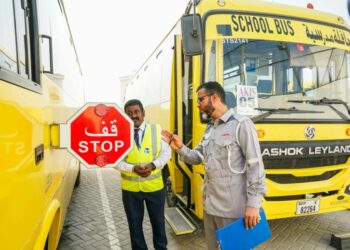 Dubai: According to RTA, School Buses can now Display Advertisements and Campaigns.