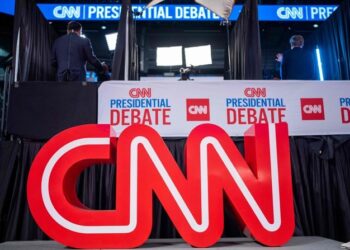 White House Pool Reporters are not Allowed in the Debate Room on CNN.