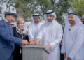 Sultan Bin Ahmed lays the Foundation Stone for Two Kyrgyz rojects