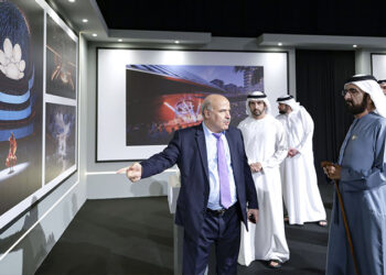Sheikh Mohammed Examines the Proposed Cultural District in Dubai South