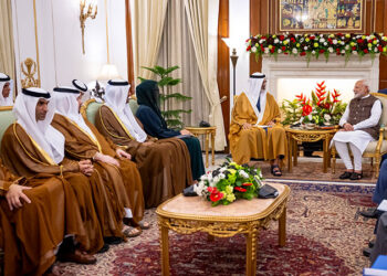 Crown Prince of Abu Dhabi and PM Modi Talk about Enhancing Ties Between the UAE and India