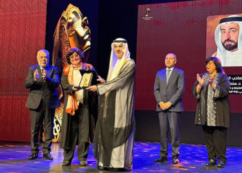 Sharjah Ruler is Honoured by the Egyptian Actors' Syndicate for Promoting Theatre and the arts in the Arab World