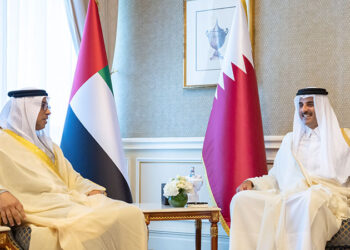 In Doha, Qatar's Emir Sheikh Mansour Spoke on Fraternal Ties