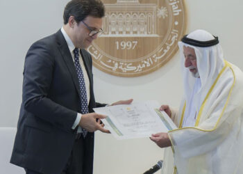 The 2024 Nile Award for Arab Innovators is given to Sheikh Sultan