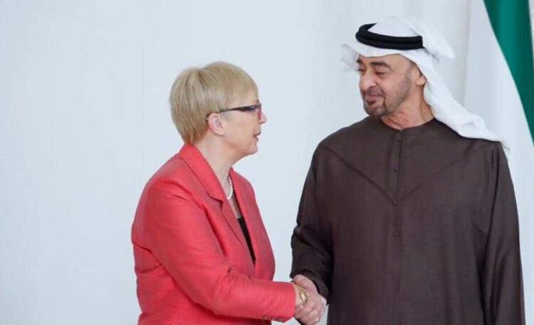 Slovenian and UAE Presidents Talk About Bilateral Cooperation