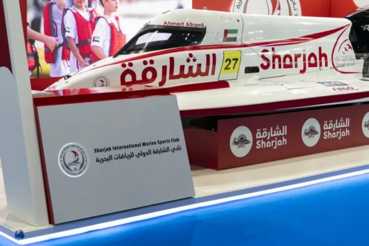 Sharjah International Marine Club Showcases the fastest Powerboat in the World