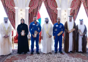 Mohammed Bin Rashid Honors N-Day by giving Five Emiratis Space Medals