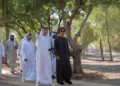 Hazza Bin Zayed Examines the Amenities in the Locality