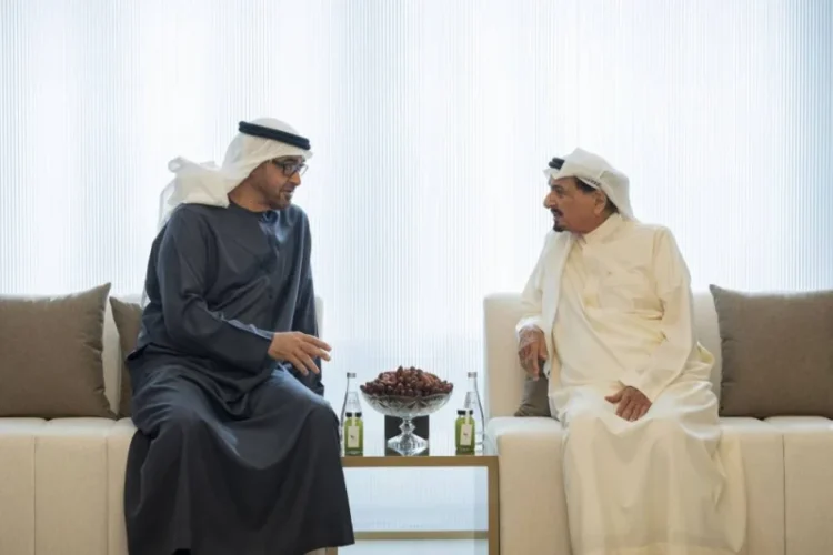 Ajman Ruler and UAE President Talk About National Interest Issues