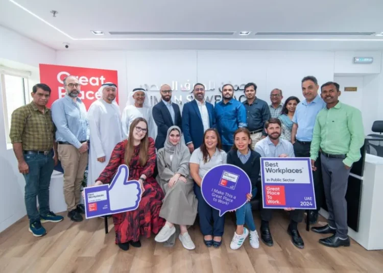 The UAE’s Best Place to Work in 2024 is Ajman Sewerage