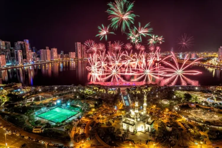Sharjah will Celebrate the New Year with Spectacular Fireworks