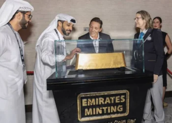 With a Weight of more than 300 kg, Dubai Smashes the World Record for the Largest Gold Bar