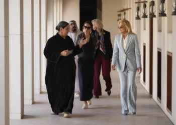 On Her final Solo International Tour, US First Lady Jill Biden is in Abu Dhabi