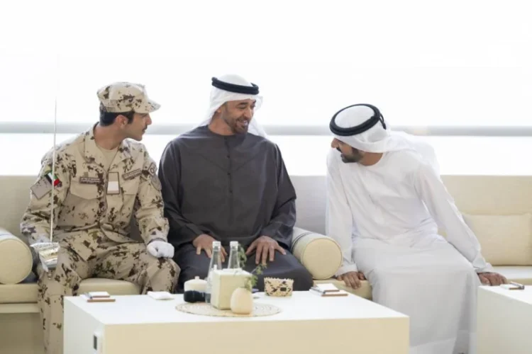 The UAE President Commends the Grandson of the Dubai Ruler on his Accomplishments