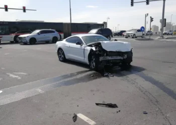A Traffic Collision in Dubai Revealed that the Driver was under the Influence of Narcotics