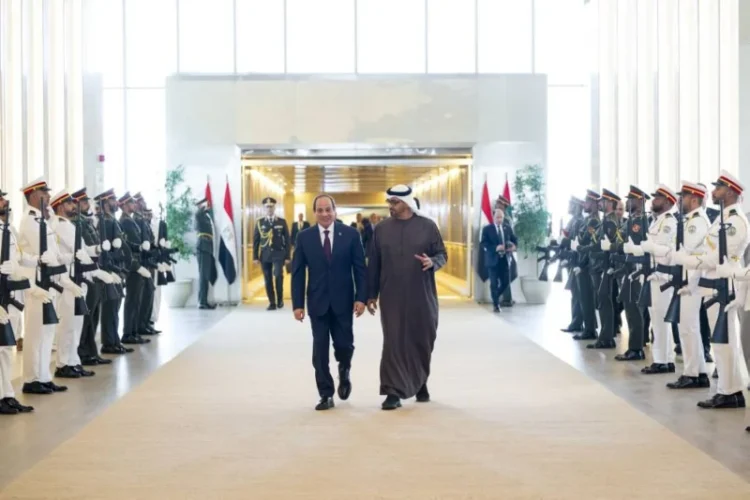 UAE and Egyptian Presidents Discuss Bilateral Relations and Regional Developments