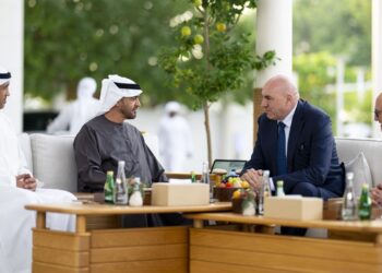 Meeting With the Italian Defence Minister, The UAE President Visits IDEX 2025