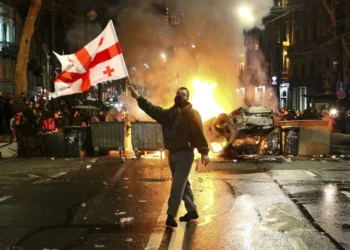 Protesters Promise to continue Opposing the Russian Shift as Georgia Descends towards Tyranny