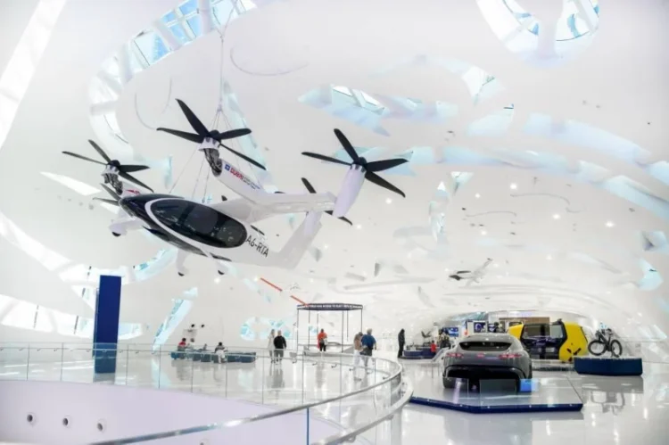 Dubai Presents an Airborne Taxi Prototype