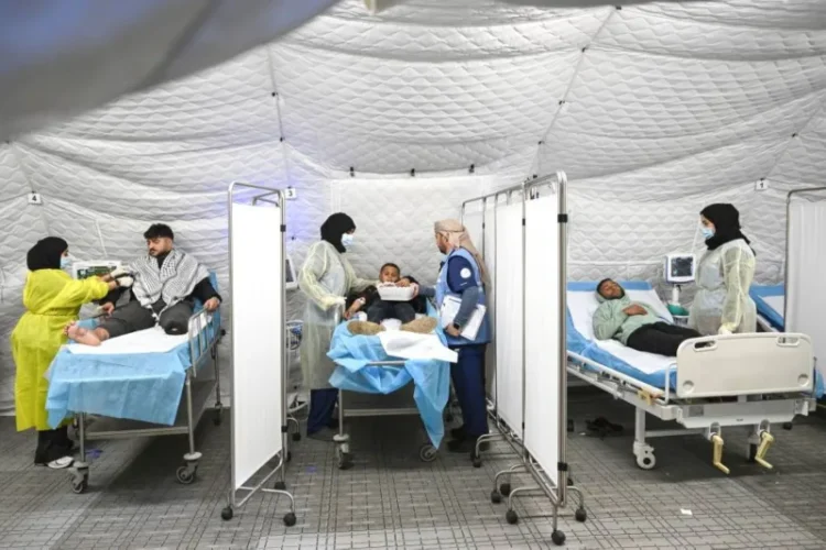 Since the Ceasefire Began, Dozens of Palestinian Patients from Gaza have been Admitted to the UAE Floating Hospital