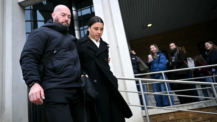 Football Player Sam Kerr of Australia was Found not Guilty of Harassing a Police Officer in a Racially Offensive Manner
