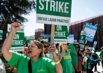 Workers at the University of California go on Strike in Protest of Unfair Bargaining Practices, Numbering in the Thousands
