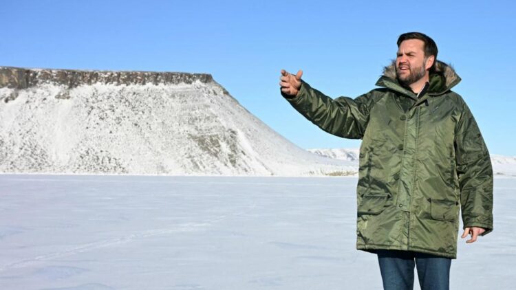 Denmark is Reprimanded by Vance When Visiting Greenland