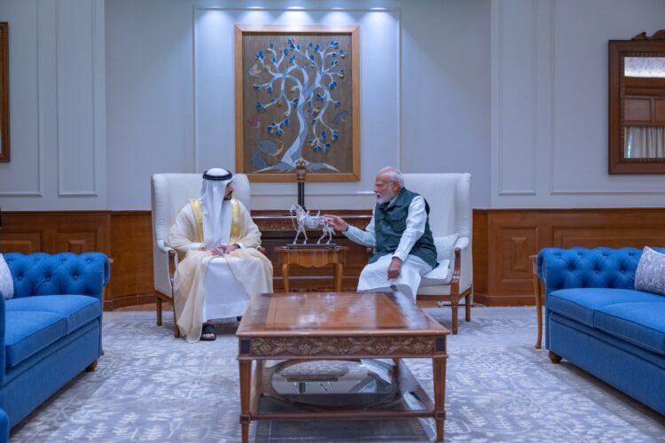 After Meeting With Modi, Sheikh Hamdan Stated our Discussions Confirmed the Closeness of India-UAE Relations