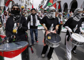 Thousands Assemble in Morocco For Pro-Palestinian Demonstration