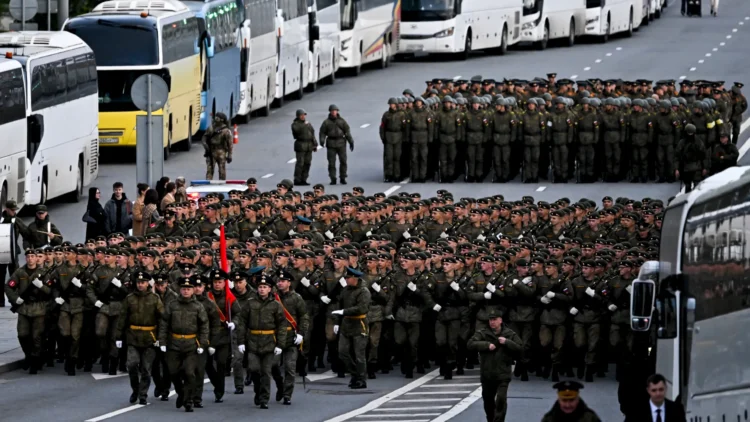 Drones From Ukraine Strike Moscow, Stopping Flights Before a Significant Military Parade