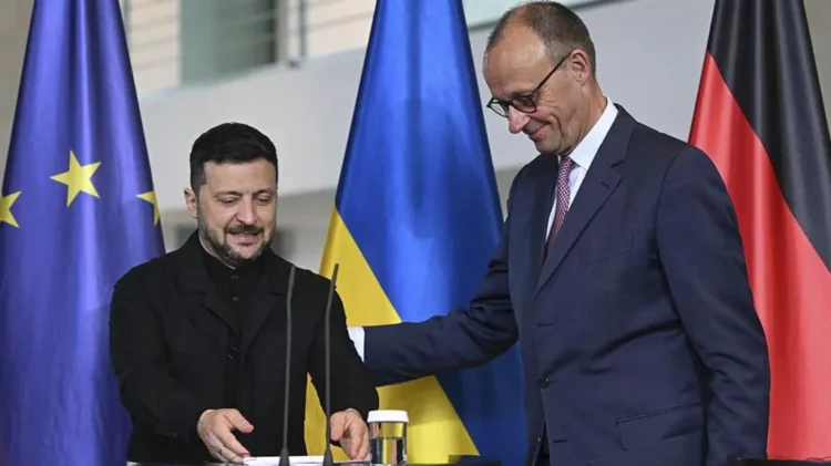 The German Chancellor Pledges to Support Ukraine's Long-Range Missile Production