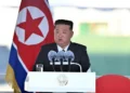 Kim of North Korea Criticises the’Serious Mishap’ at the Launch of a Warship