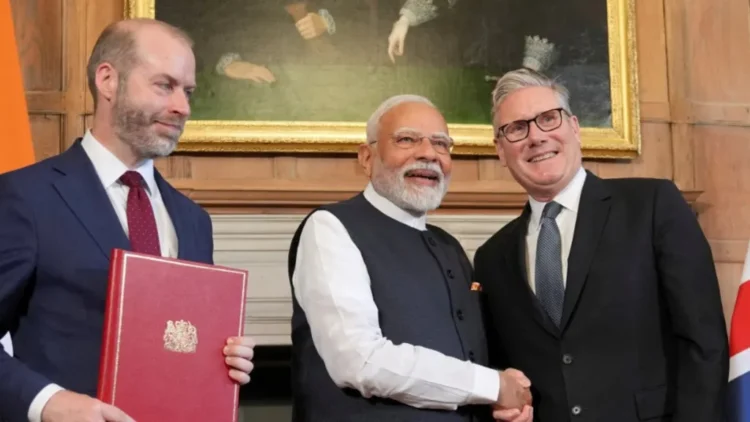 Starmer and Modi Signed a £6 Billion India-UK Trade Offer