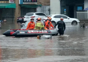 As Heavy Rains Drenched South Korea, 1,300 People Were Evacuated and Four People Died