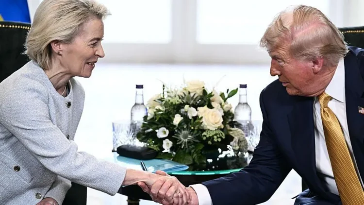 After a Round of Golf, Trump And the President of the European Union Reach an Agreement on Trade