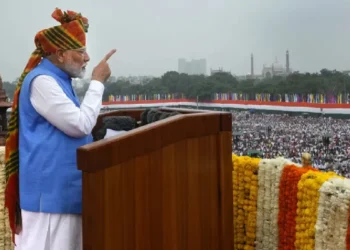 On Independence Day, Indian Prime Minister Modi Unveils Tax Cuts and The New Defense System Known as “Sudarshan Chakra.