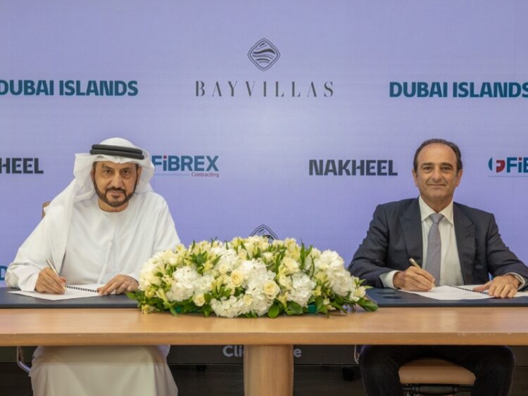 A Dh2.6 Billion Contract is Awarded by Nakheel to Build the Bay Villas Complex on the Dubai Islands