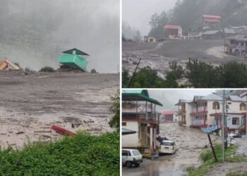 Homes and Hotels Were Swept Away, and Four People Were Killed. Uttarakhand is Under a Heavy Rain Alert Today