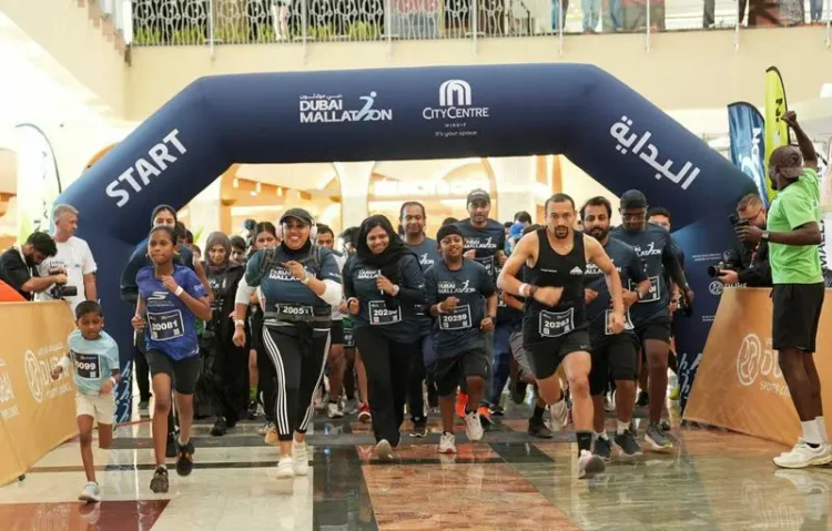 Dubai Transforms Malls into Fitness Tracks as 40,000 Join Record-Breaking ‘Mallathon