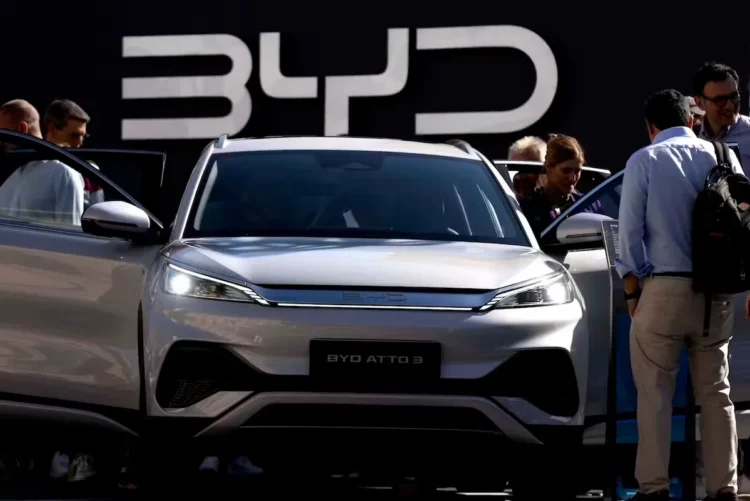 As China’s EV Price Battle Hurts Earnings, BYD Shares Decline