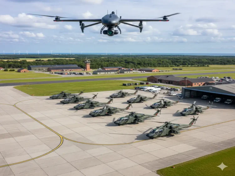 In the Most Recent Air Disruption, Drones Were Spotted Over Danish Military Installations