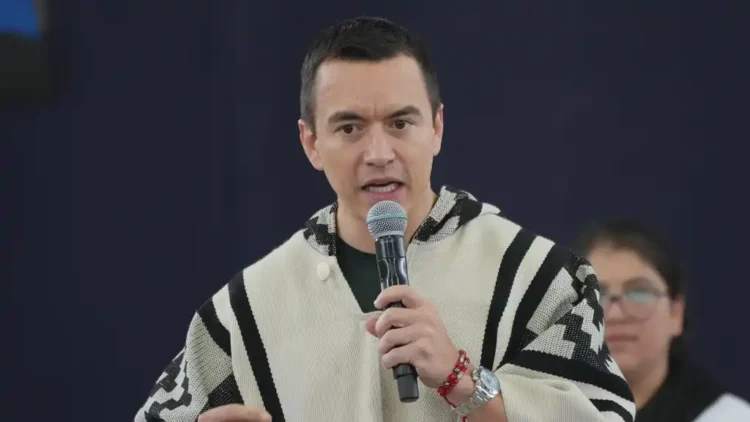 Following an Alleged Assination Attempt Against Ecuadorian President Noboa, Five People Were Arrested