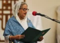 Sheikh Hasina, the Ousted Leader of Bangladesh, Was Given a Death Sentence