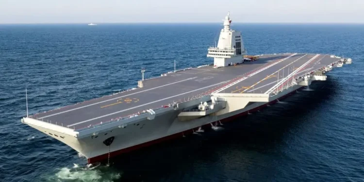 China and The US are Engaged in a Naval Competition as They Launch a New Aircraft Carrier