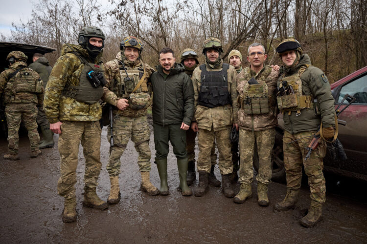 Zelensky Believes the Deployment of Special Troops is a Priority in Defending Donbas Town