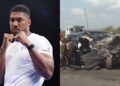 Anthony Joshua, a British Boxer, Was Hurt in a Car Accident in Nigeria That Claimed Two Lives