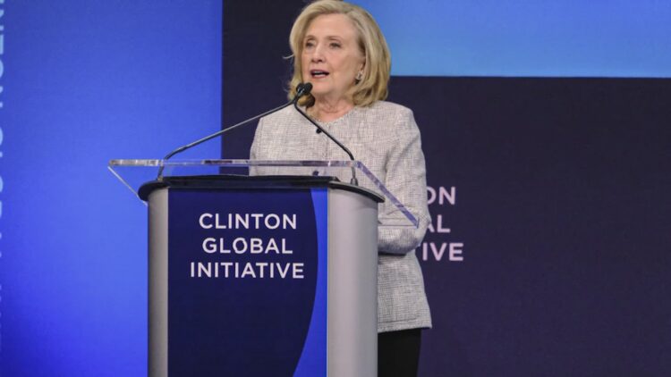 Hillary Clinton appears before a US House Committee Examining Epstein